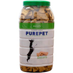 Purepet Vegetarian Biscuits - Jar | Grocsy