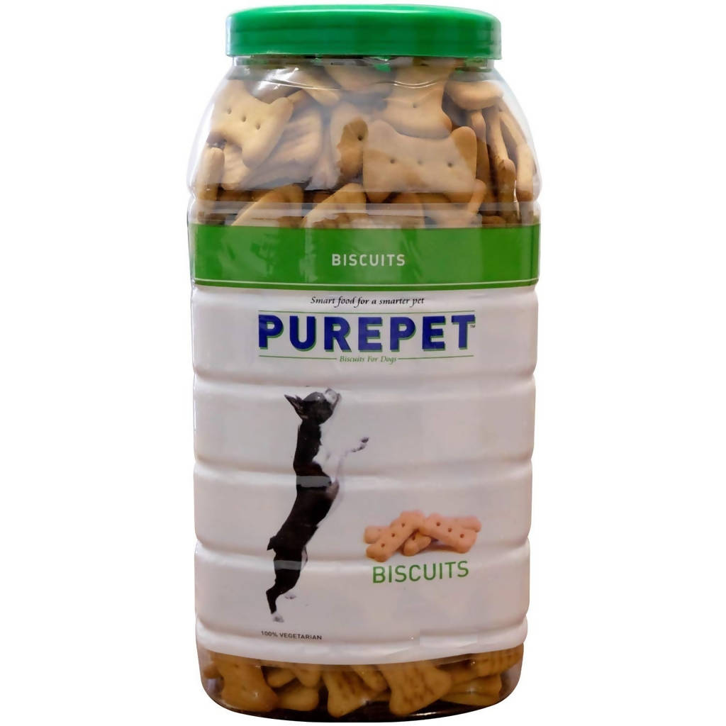 Purepet Vegetarian Biscuits - Jar | Grocsy
