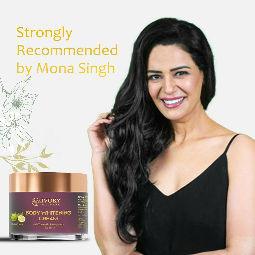 Ivory Natural Body Whitening Cream - Achieve Even Skin Tone And Smooth Texture For A Radiant Glow | Grocsy