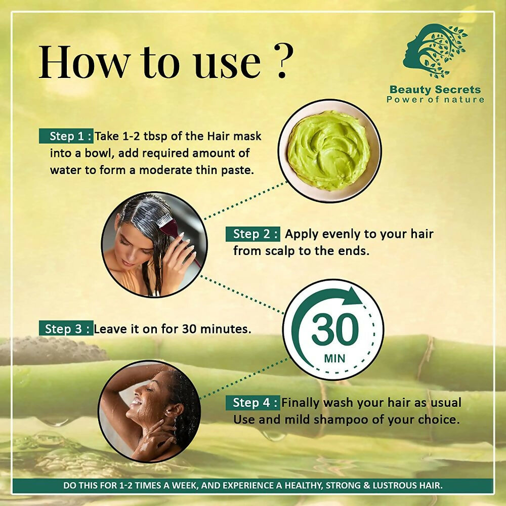 Beauty Secrets Ayurvedic Hair Mask | Grocsy