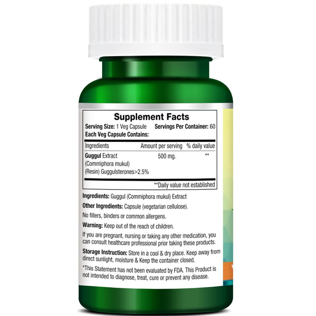 Morpheme Remedies Guggul Capsules | Grocsy