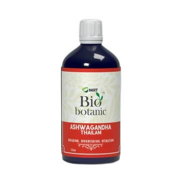 MRT Organics Bio Botanic Ashwagandha Thailam | Grocsy