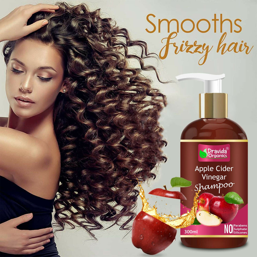 Dravida Organics Apple Cider Vinegar Shampoo | Grocsy