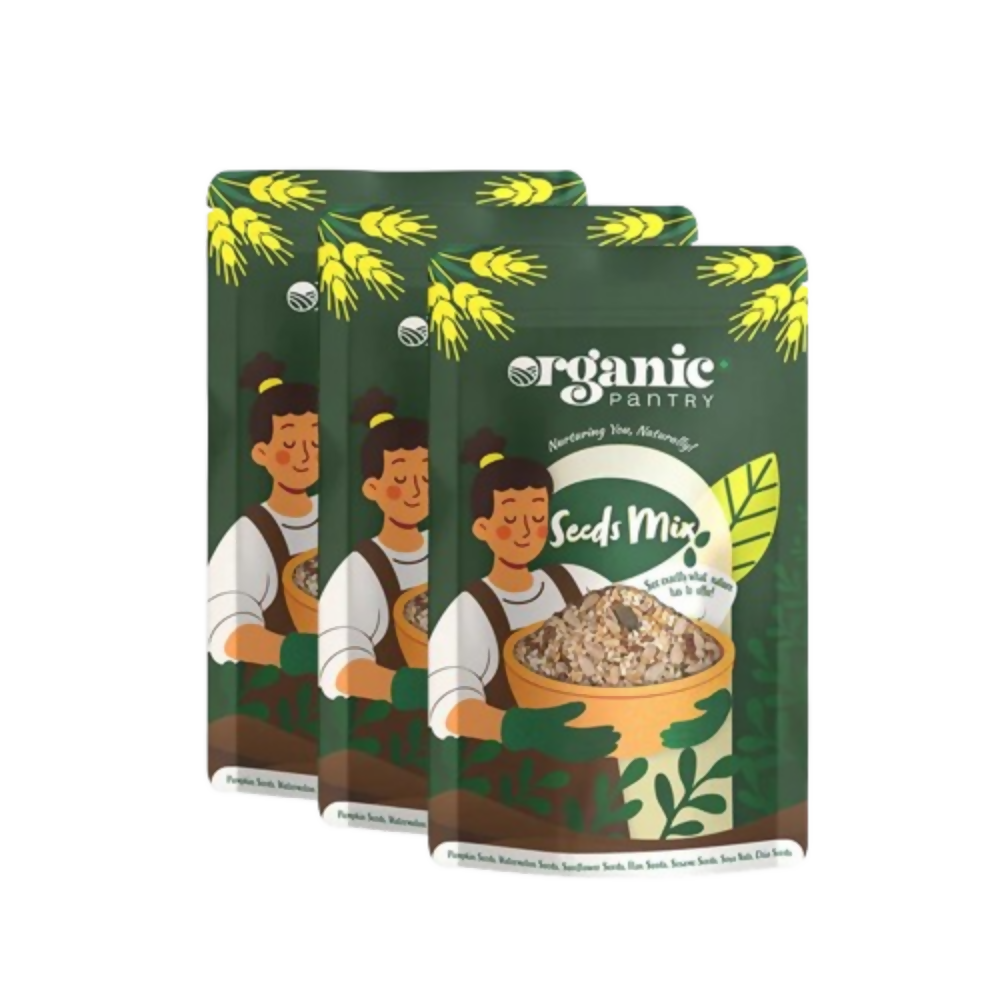 Organic Pantry Seeds Mix | Grocsy