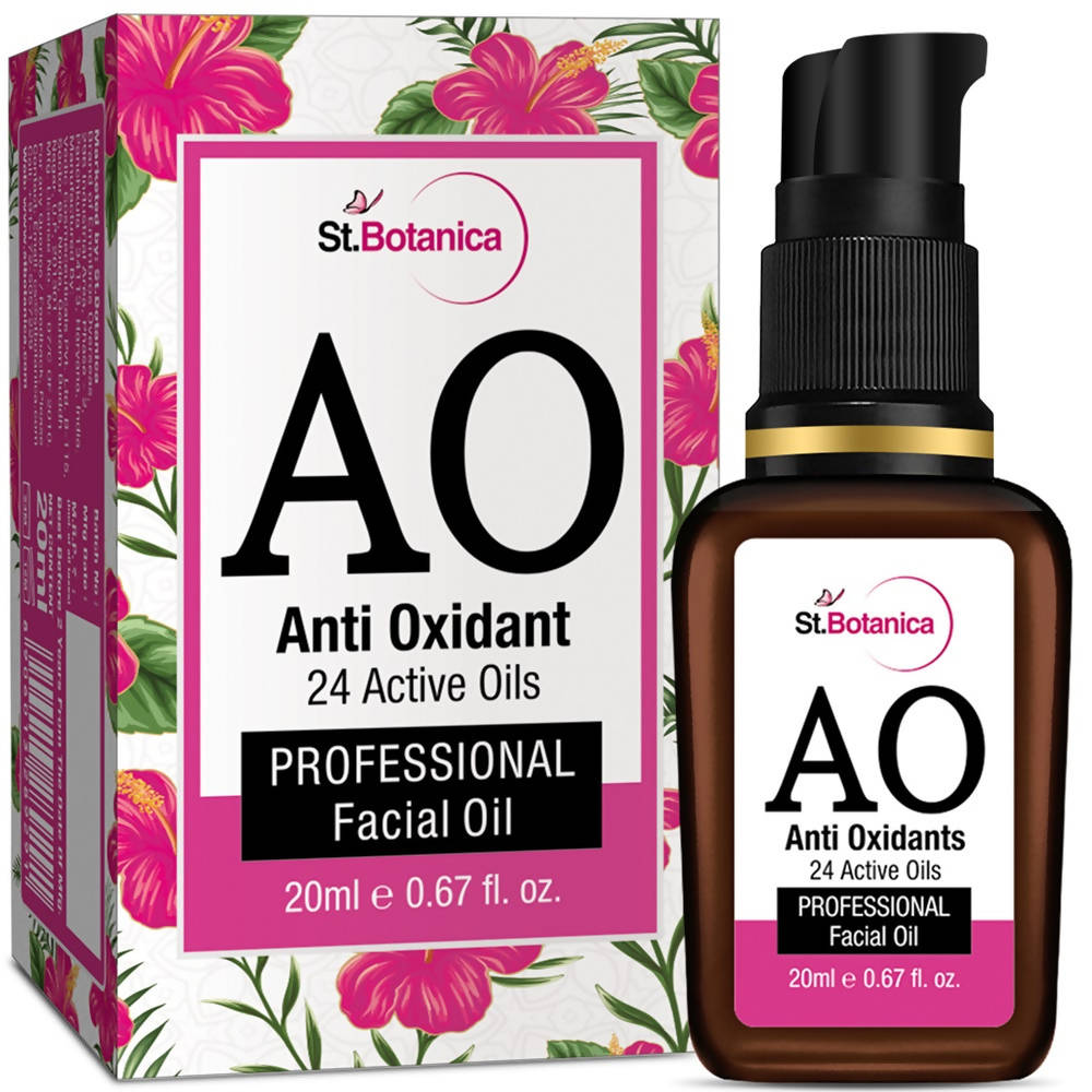 St.Botanica AO Anti Oxidant 24 Active Oils Professional Facial Oil | Grocsy