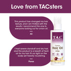TAC - The Ayurveda Co. Onion Hair Oil for Hair Growth | Grocsy