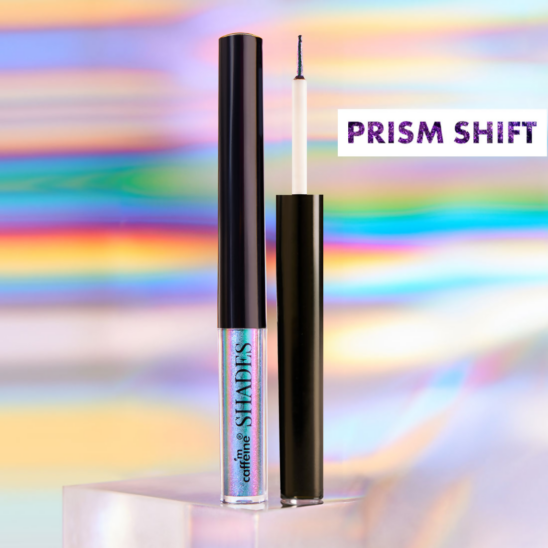 mCaffeine Shades Cosmic Craze Holographic Eyeliner - Prism Shift | Grocsy