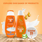 Creme 21 Body Lotion for Dry Skin with Aloe Vera & Vitamin E | Grocsy