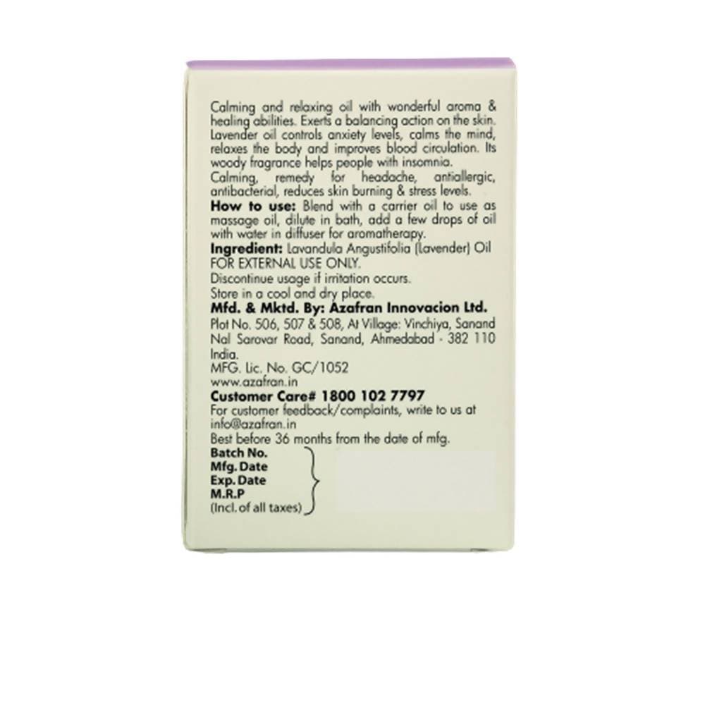 Azafran Organics Lavender Bliss Pure Essential Oil | Grocsy