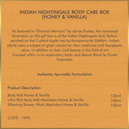 Forest Essentials Indian Nightingale Body Care (Honey Vanilla) Box | Grocsy