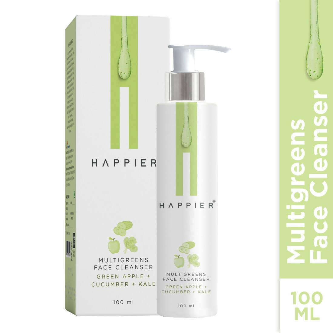 Happier Multigreens Face Cleanser | Grocsy