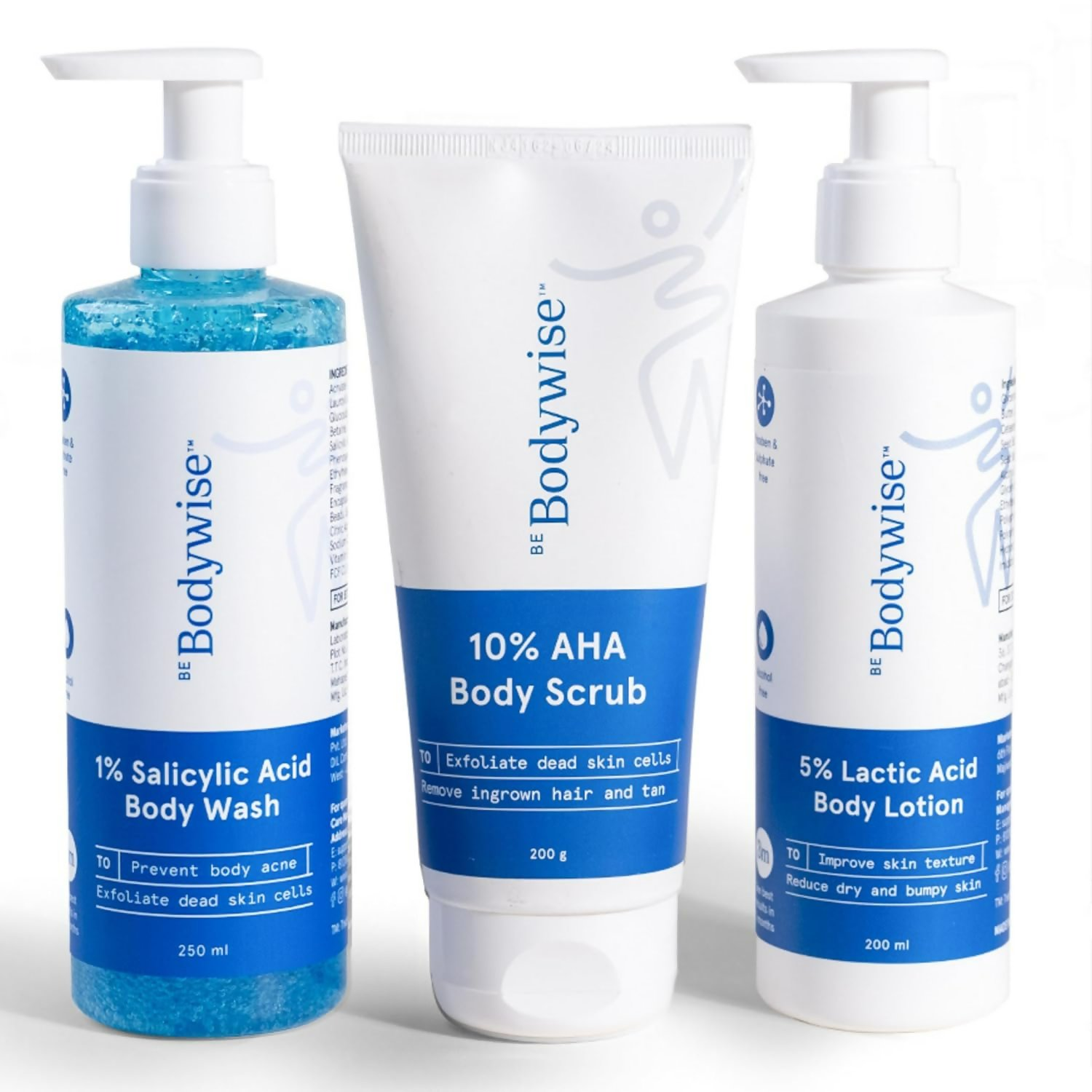 BeBodywise Strawberry Skin Pack Kit (Body Wash, Body Lotion & Bath Scrub) | Grocsy