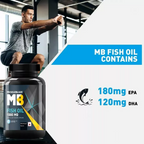 MuscleBlaze Fish Oil 1000 Mg Capsules | Grocsy