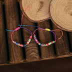 NVR Women & Men Set of 2 Multicolor Evil Eye Rakhi With Roli Chawal | Grocsy