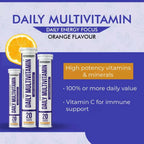 Nutracology Daily Multivitamin Effervescent Tablets With Vitamins & Minerals For Men & Women | Grocsy
