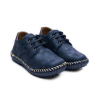 Tiny Bugs Boys Casual Lace Up Shoes - Black | Grocsy