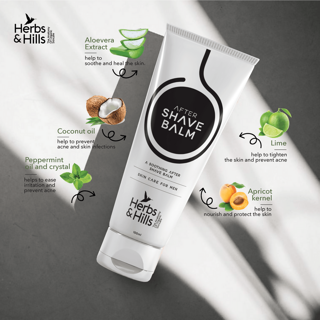 Herbs & Hills After Shave Balm | Grocsy