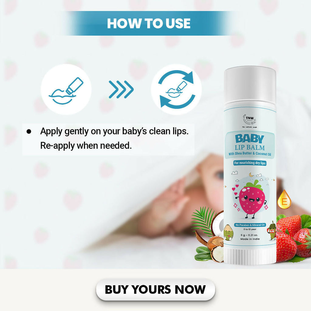 The Natural Wash Nourishing Baby Lip Balm | Grocsy
