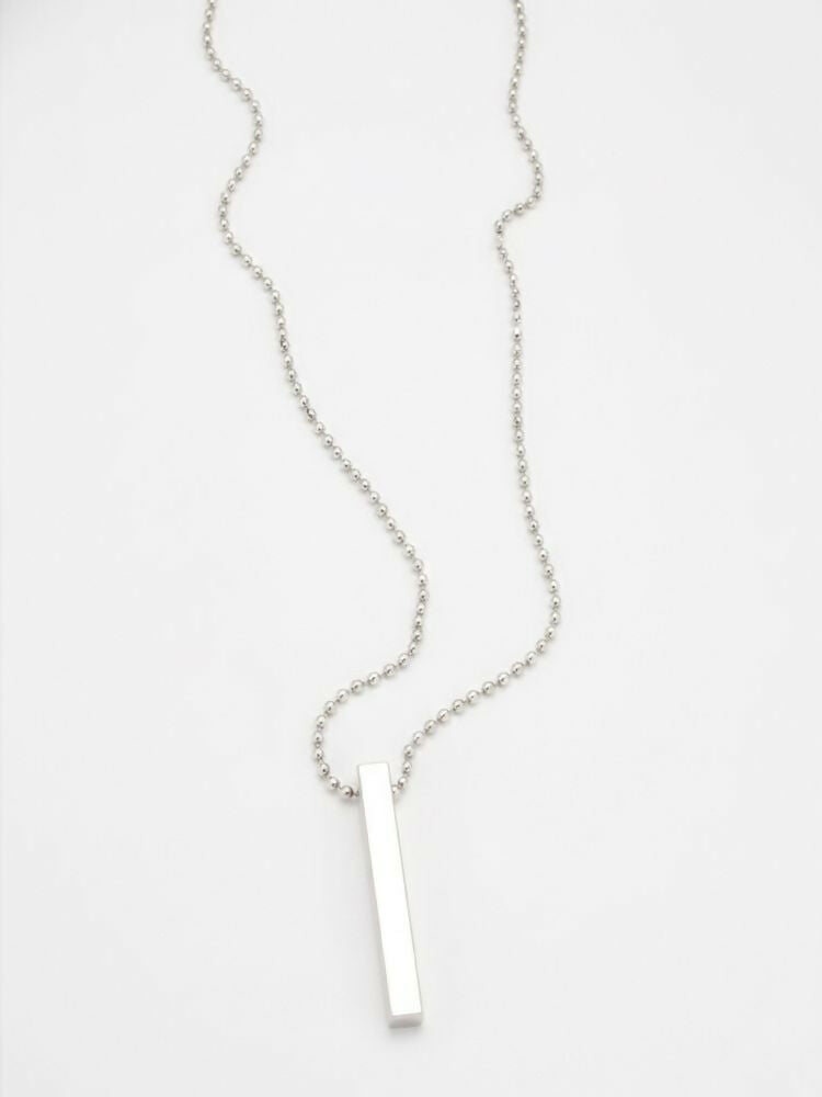 NVR Men's Silver Plated Chain With Pendant | Grocsy