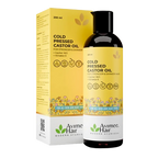 Avimee Herbal Cold Pressed Castor Oil For Hair Growth | Grocsy