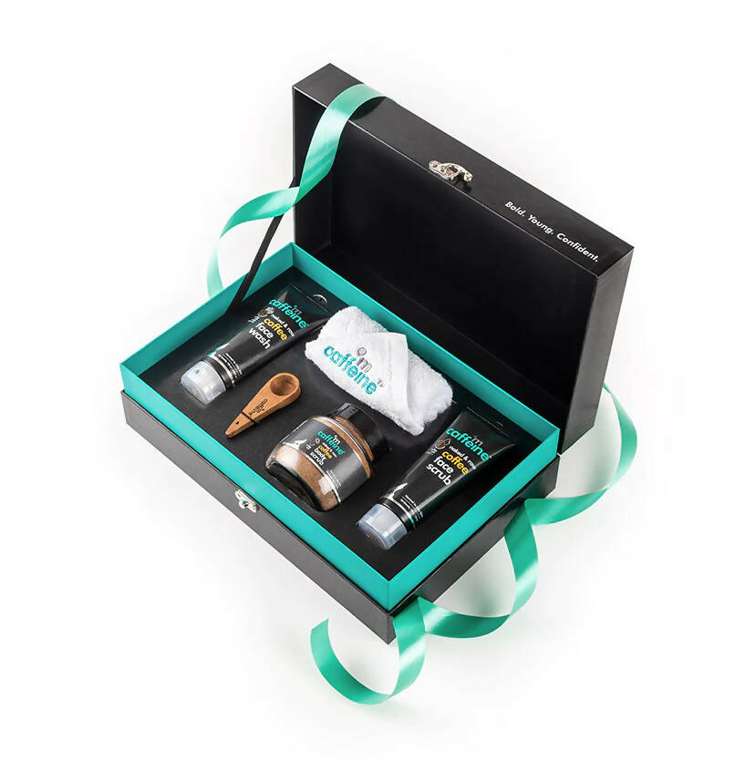 mCaffeine Coffee Moment Skin Care Gift Kit | Grocsy