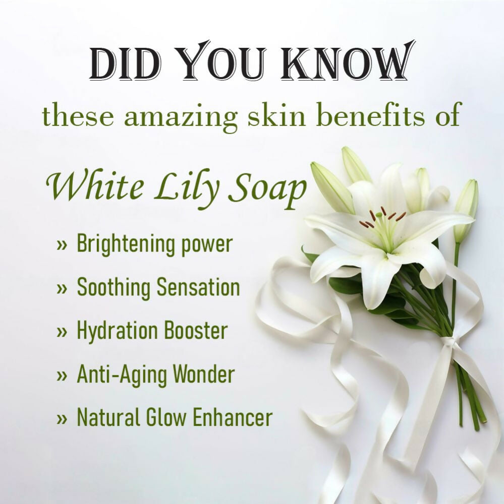 Prakriti Herbal Soap White Lily | Grocsy