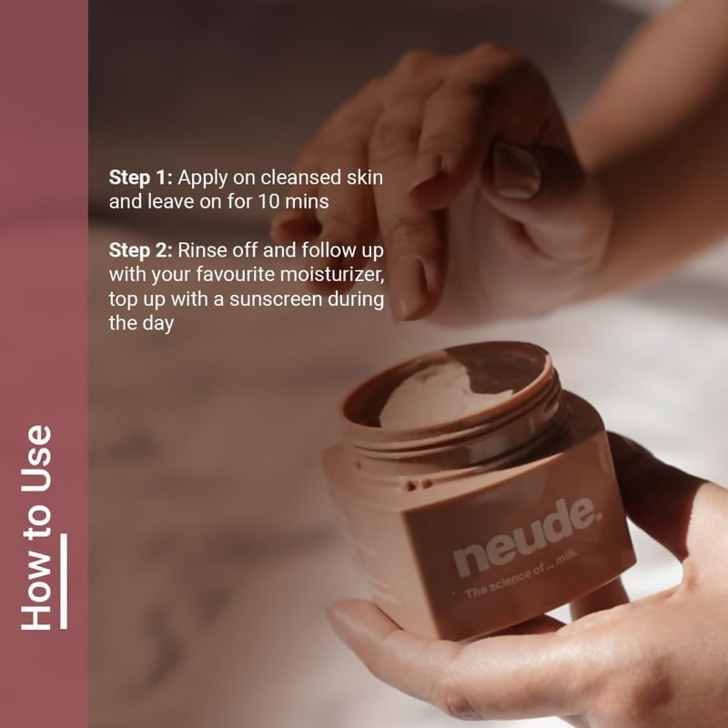 Neude FaceTime Instant Brightening Facial Face Mask | Grocsy