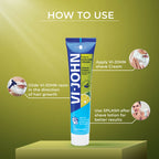 VI-JOHN Dermatologically Tested Vitamin-E enriched Anti Bacterial Lime & Lemon Shaving Cream | Grocsy