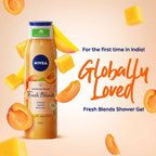 Nivea Fresh Blends Apricot Mango Rice Milk Body Wash | Grocsy