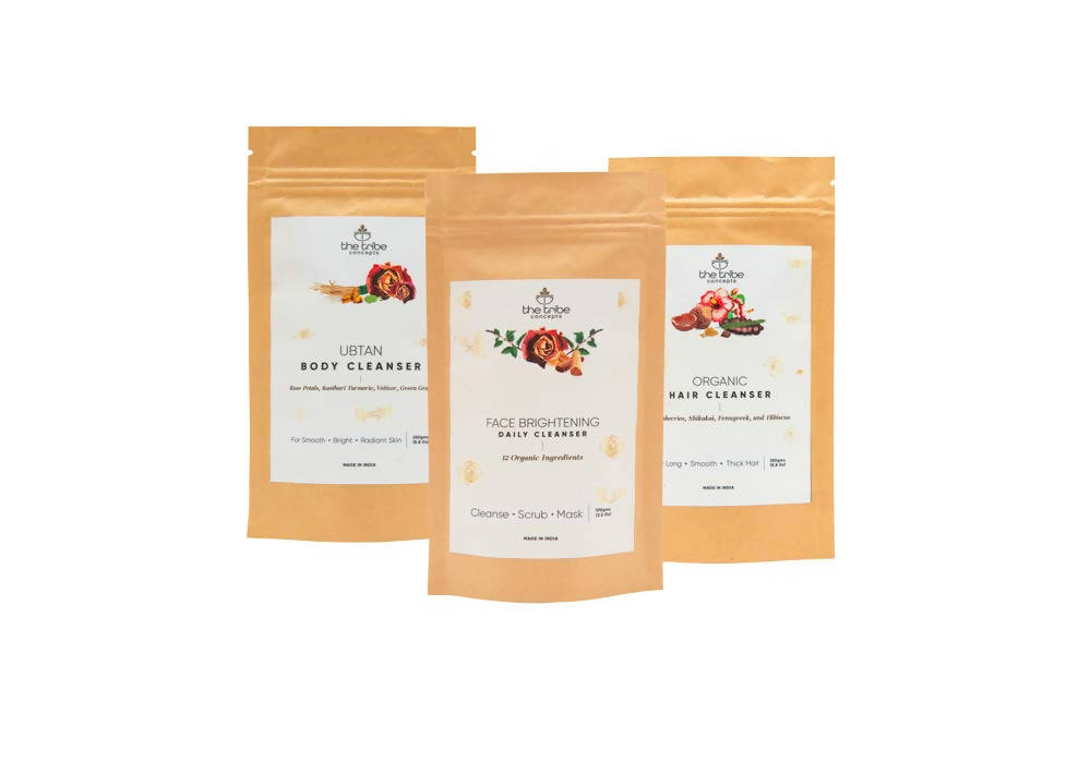 The Tribe Concepts Top-To-Toe Cleanser Kit | Grocsy