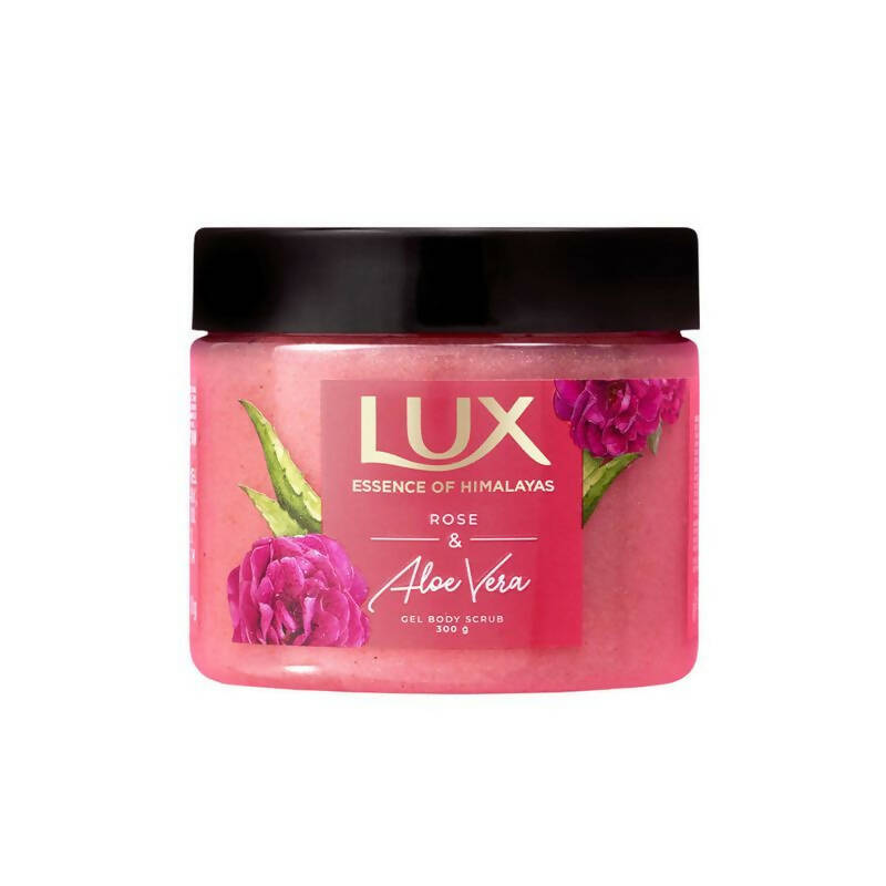 Lux Essence Of Himalayas Rose & Aloe Vera Gel Body Scrub | Grocsy