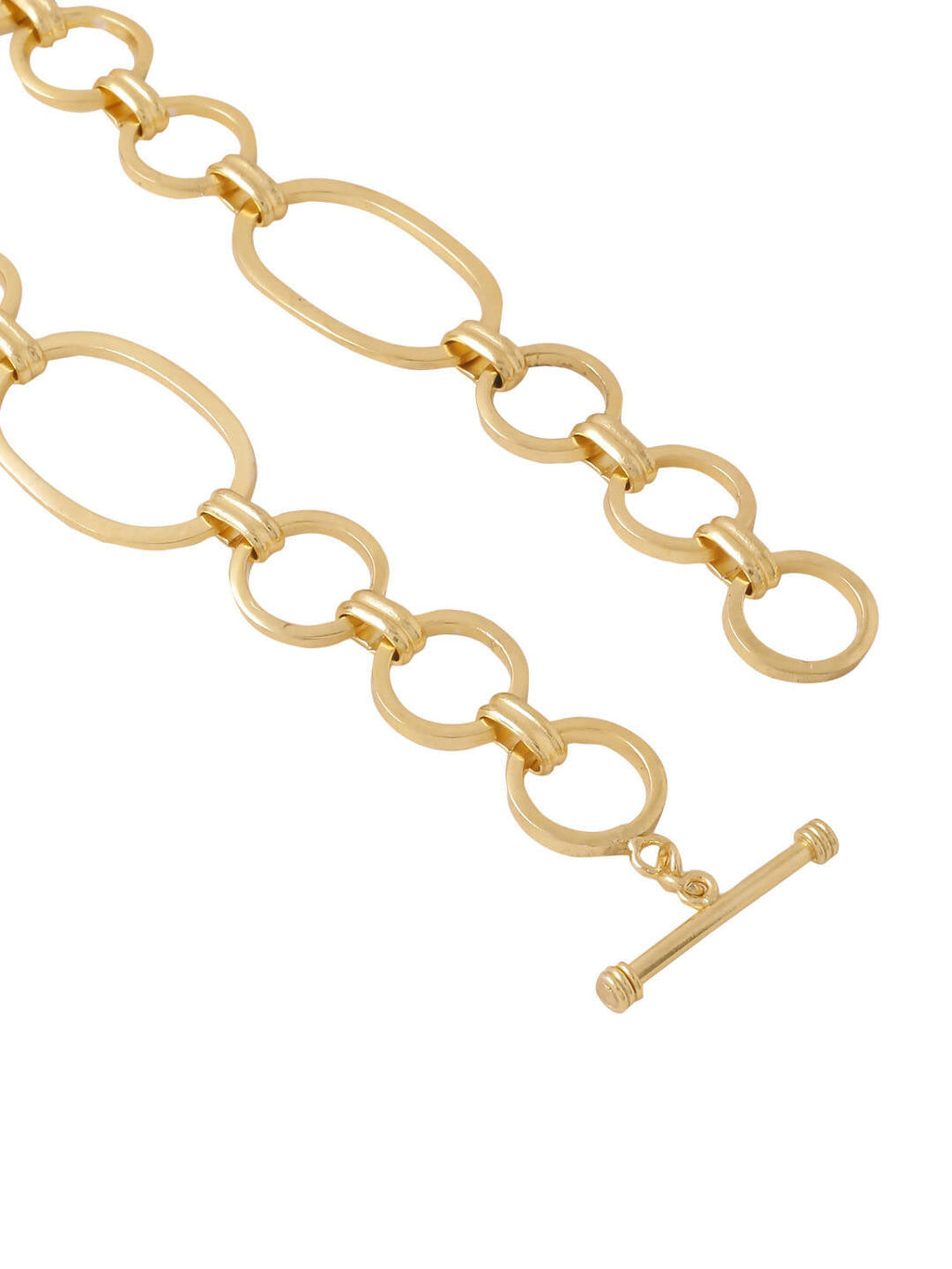 NVR Women Gold-Polished Statement Necklace | Grocsy