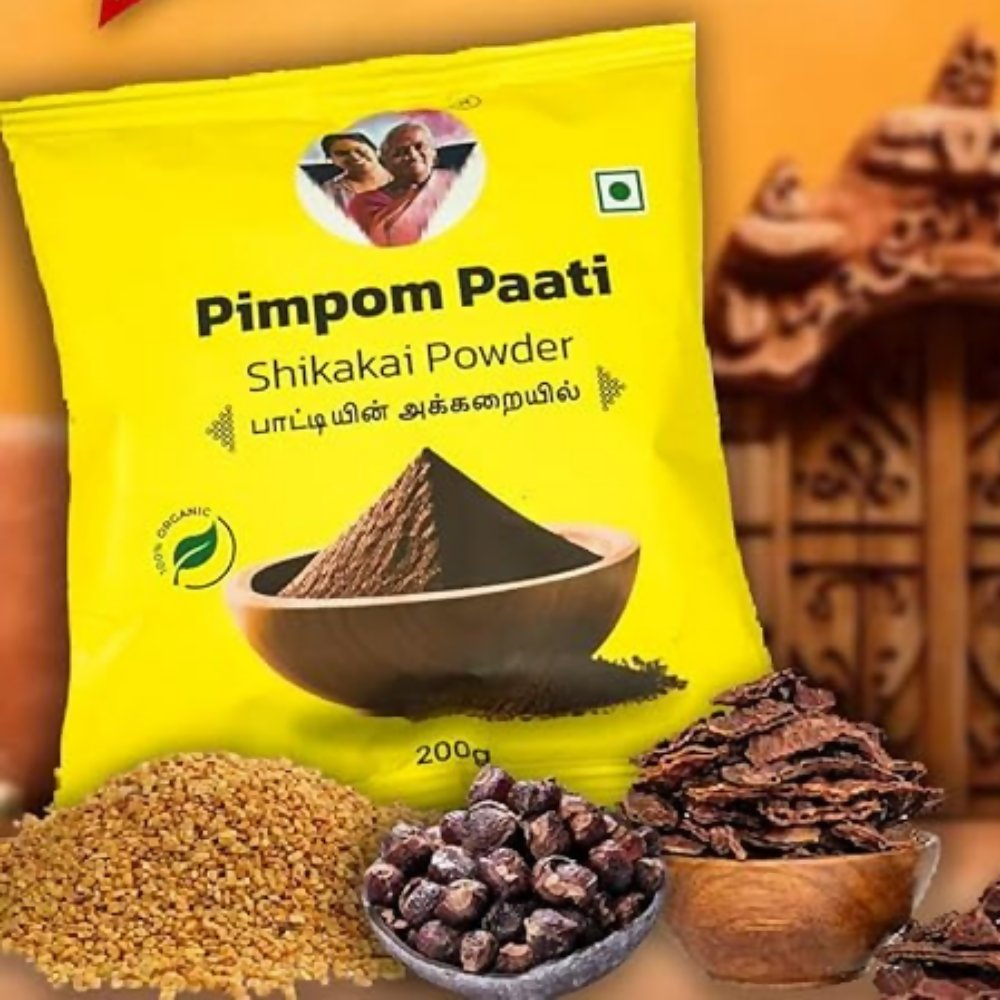 Pimpom Paati Shikakai Powder | Grocsy