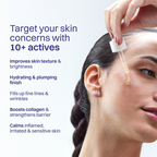 Put Simply Daily Affermation Soothing Serum With Peptides & 74% Ferments For Inflamed Skin | Grocsy