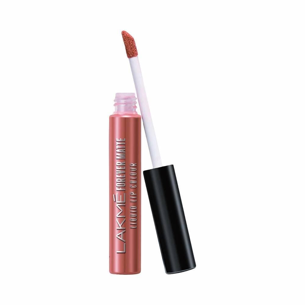 Lakme Forever Matte Liquid Lip Colour - Nude Myth | Grocsy