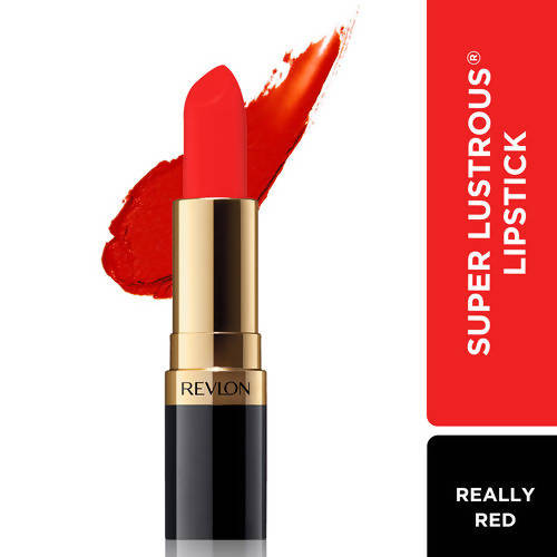 Revlon Super Lustrous Lipstick - Really Red | Grocsy