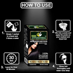 VedicAyurveda Natural Henna Hair Color No Ammonia Black & No Ammonia Dark Brown | Grocsy