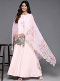 Ahalyaa Women's Traditional wear Dress - Pink | Grocsy