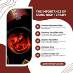 Shesha Ayurveda Sandalwood Kumkumadi Night Repair Cream | Grocsy