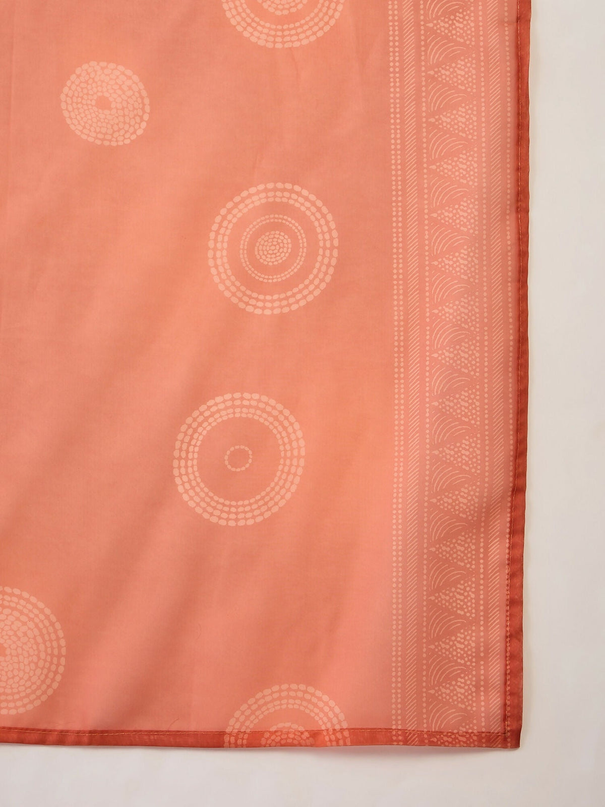 The52 Women's Gorgeous Rayon Embroidery Straight Kurta with Pant And Dupatta Set-Orange | Grocsy