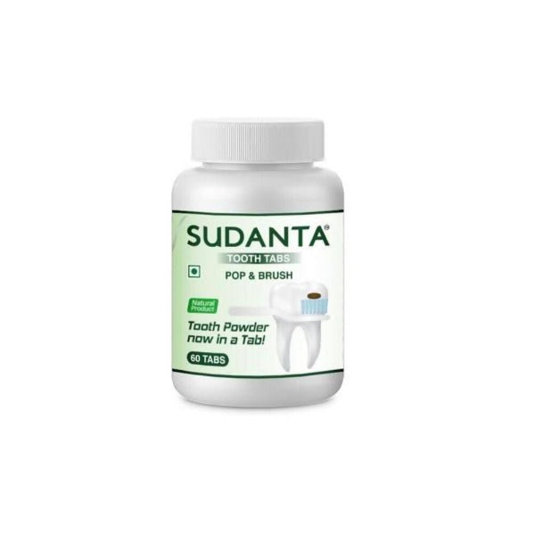 Sri Sri Tattva Sudanta Tooth Tabs (60 Tabs) | Grocsy