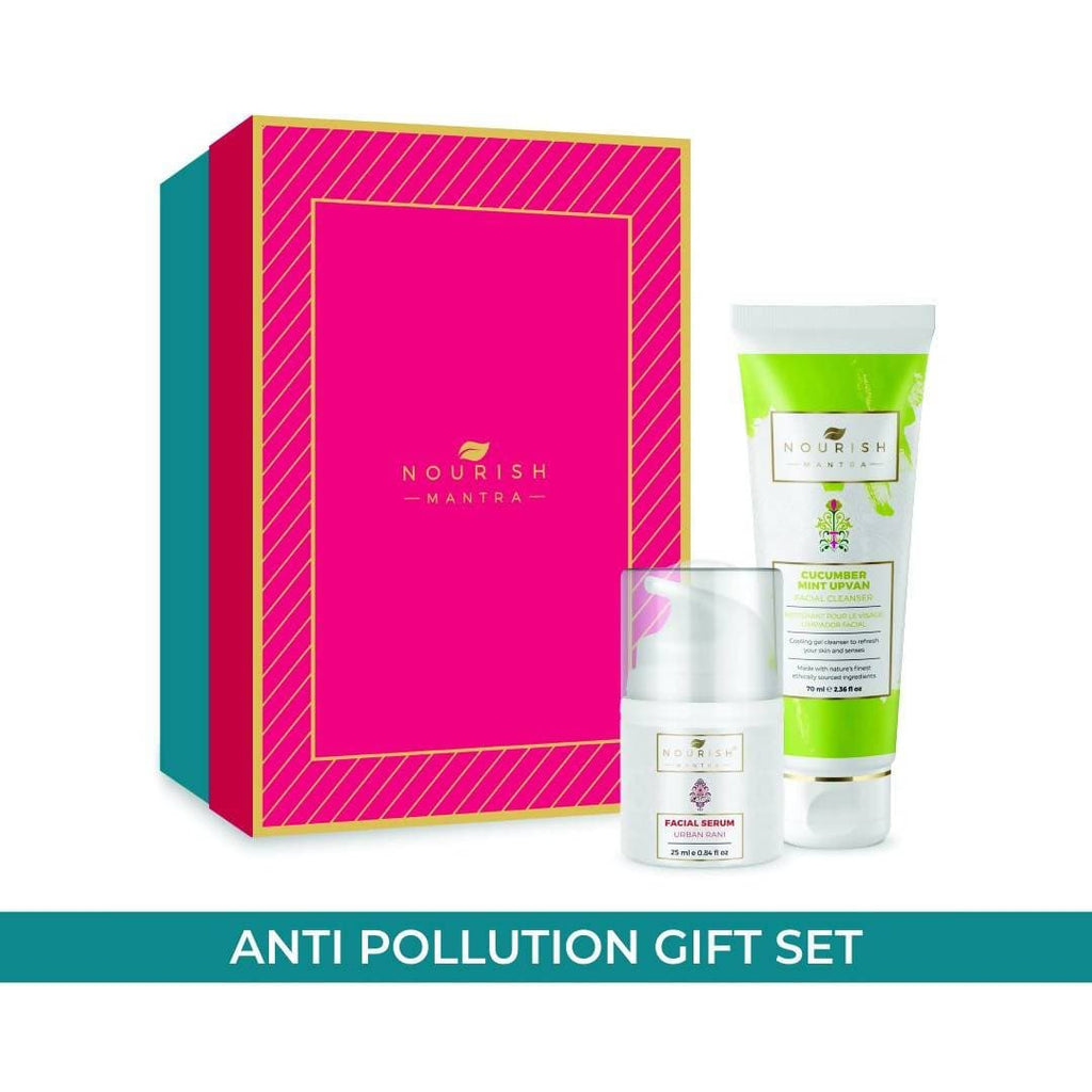 Nourish Mantra Anti Pollution Gift Set | Grocsy