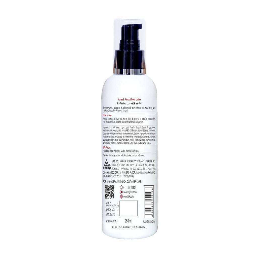 Hi9 Honey & Almond Body Lotion | Grocsy