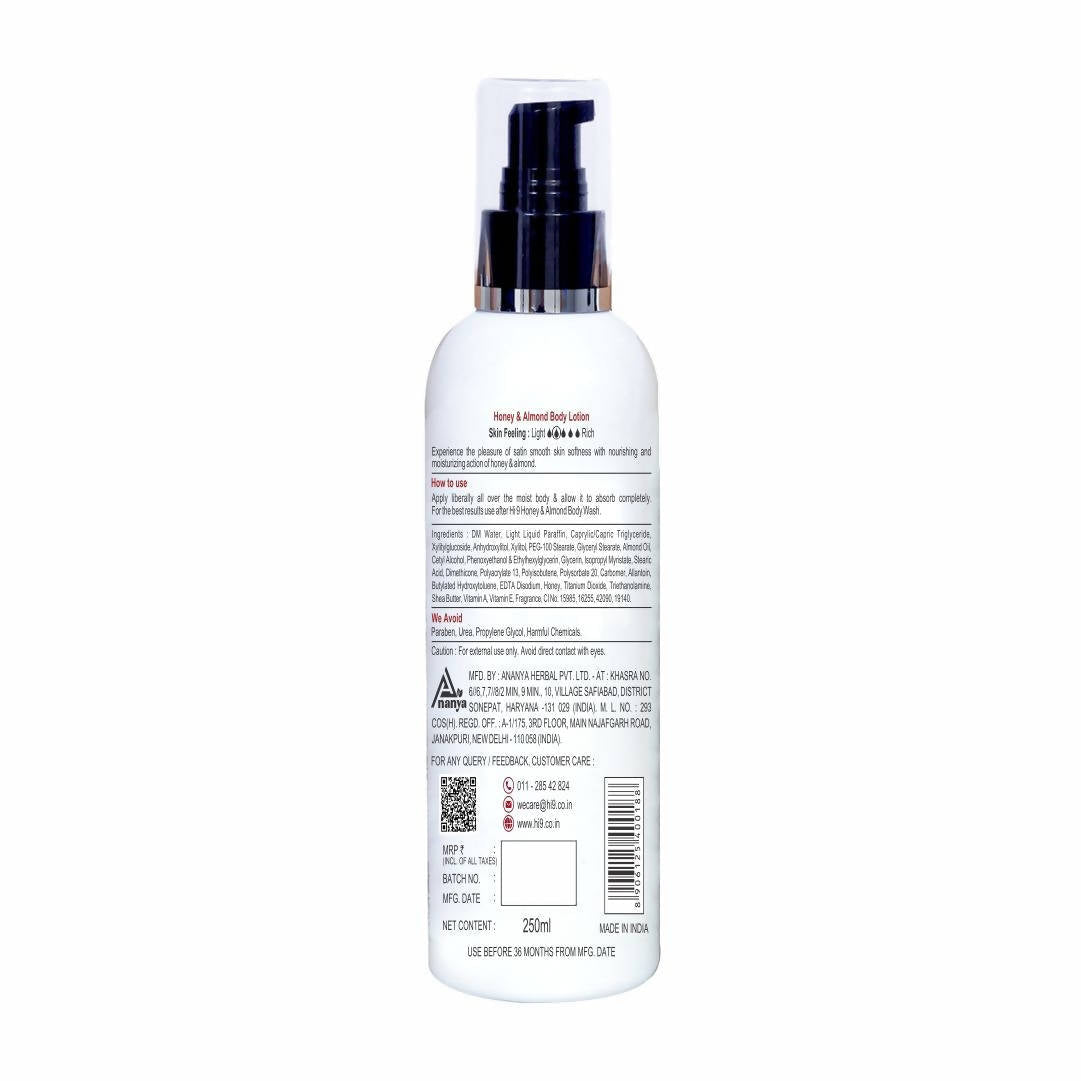 Hi9 Honey & Almond Body Lotion | Grocsy