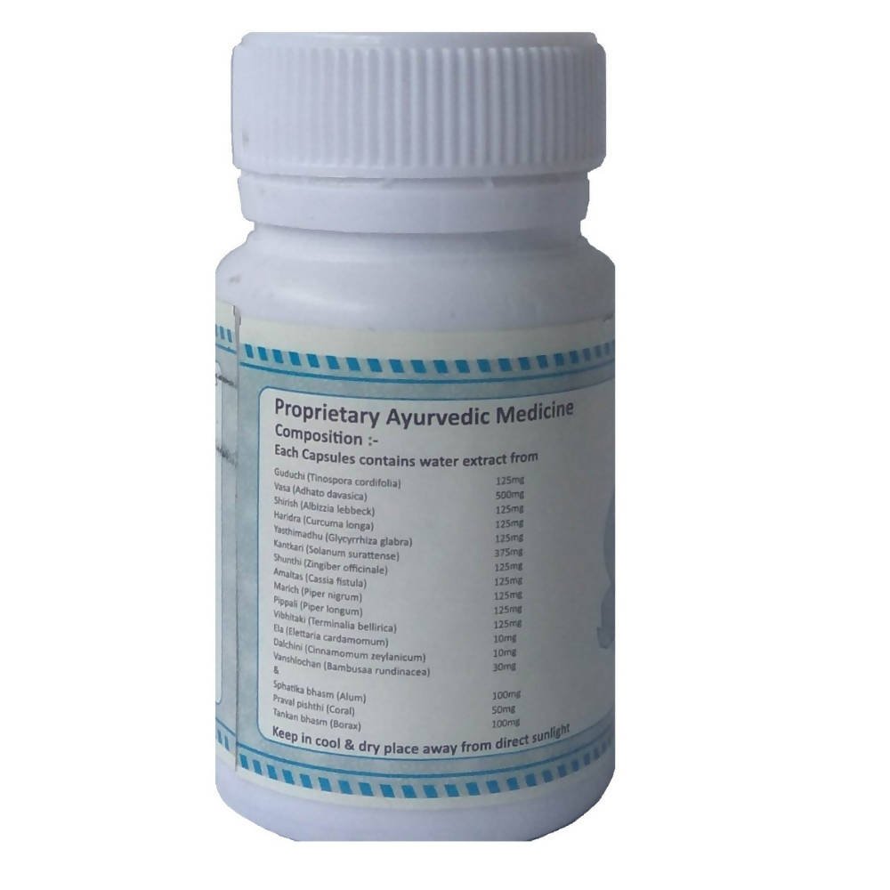 Ath Ayurdhamah Shwaso Ojas Capsules | Grocsy
