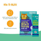 OZiva Kids Superfood Growth Protein Drink Mix | Grocsy