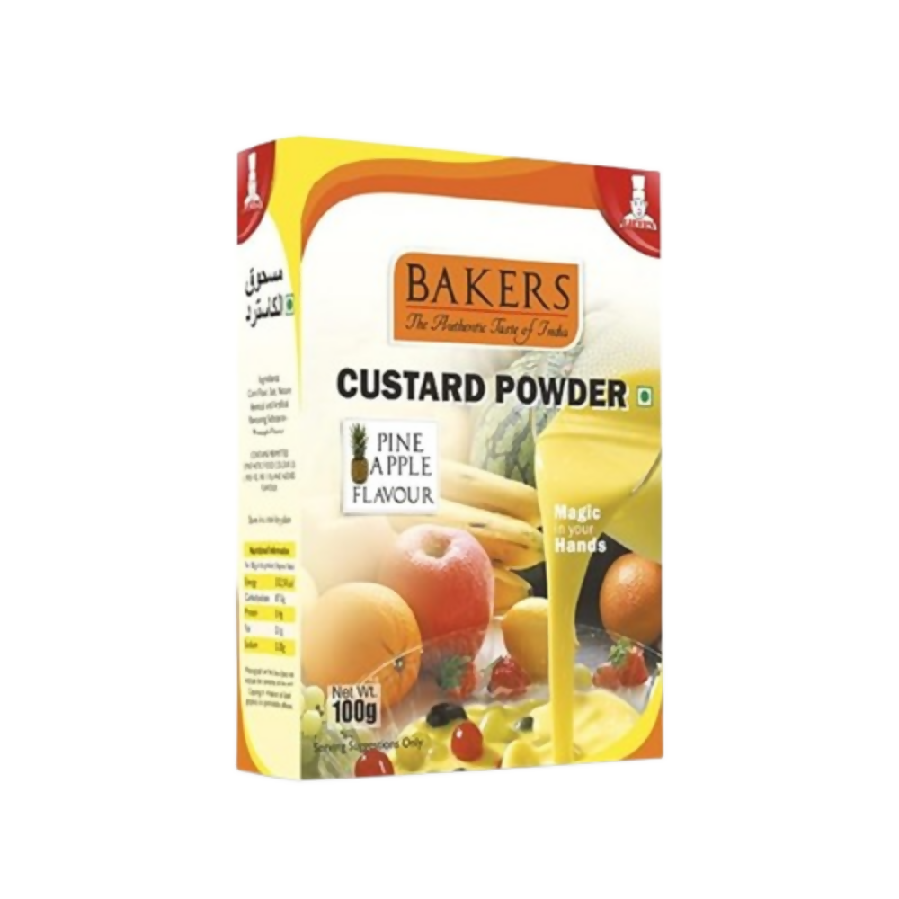 BAKERS Custard Powder - pineapple | Grocsy