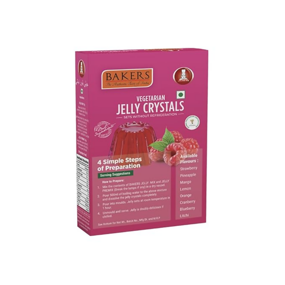 BAKERS Jelly Crystals - Raspberry | Grocsy