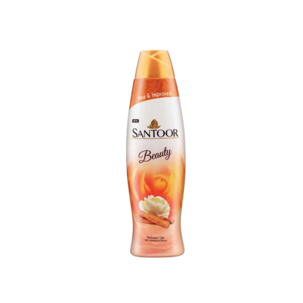 Santoor Beauty Perfumed Talc With Sandalwood Extracts | Grocsy