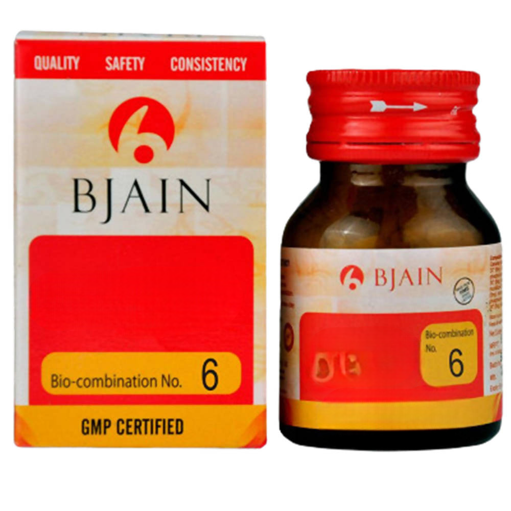 Bjain Homeopathy Bio Combination No.6 Tablet | Grocsy